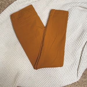Old Navy Pixie Pant • Mustard Yellow